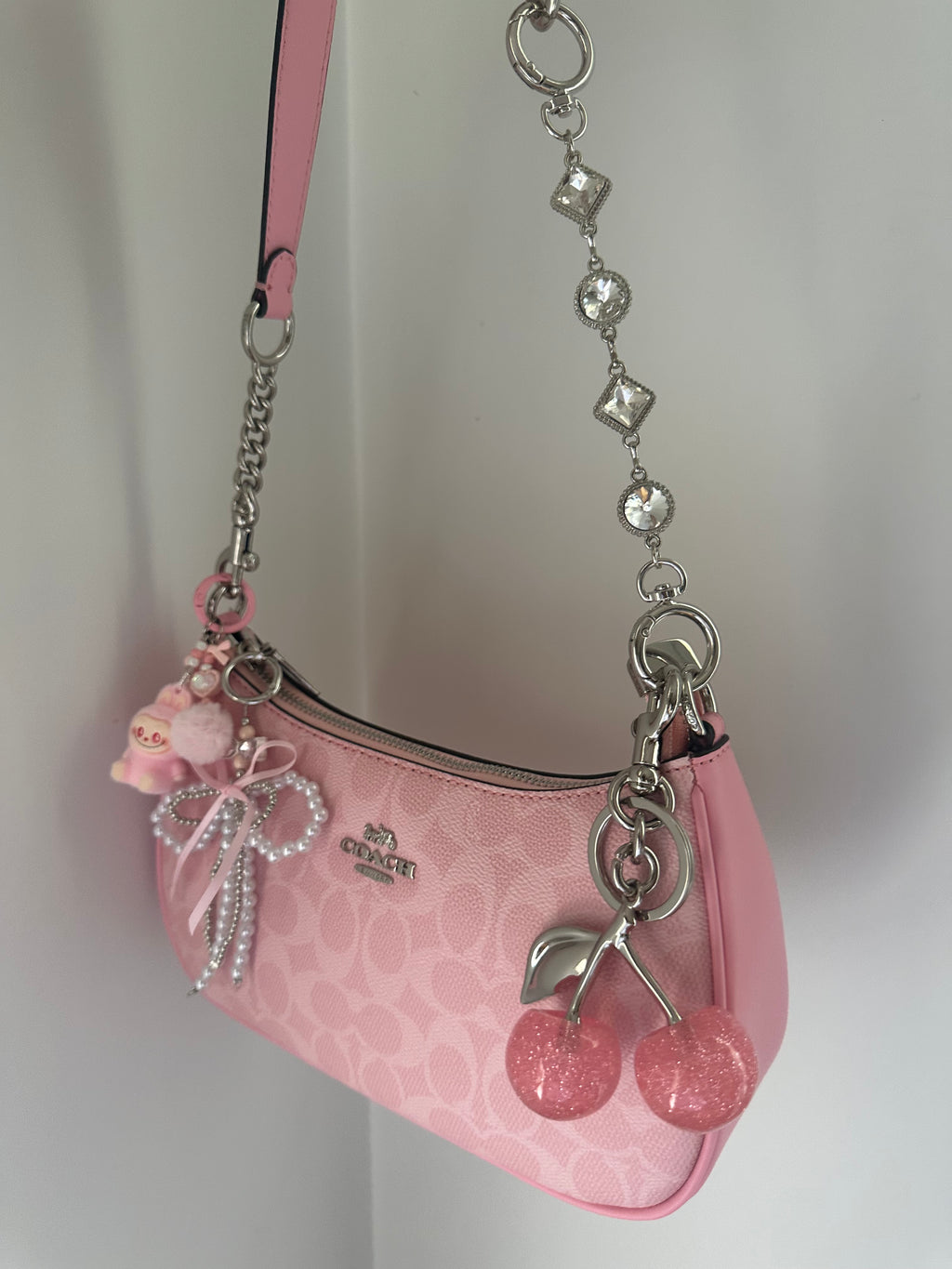 Pink Teri Charmed bag