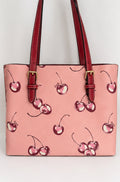 Cherry Tote Shoulder Handbag