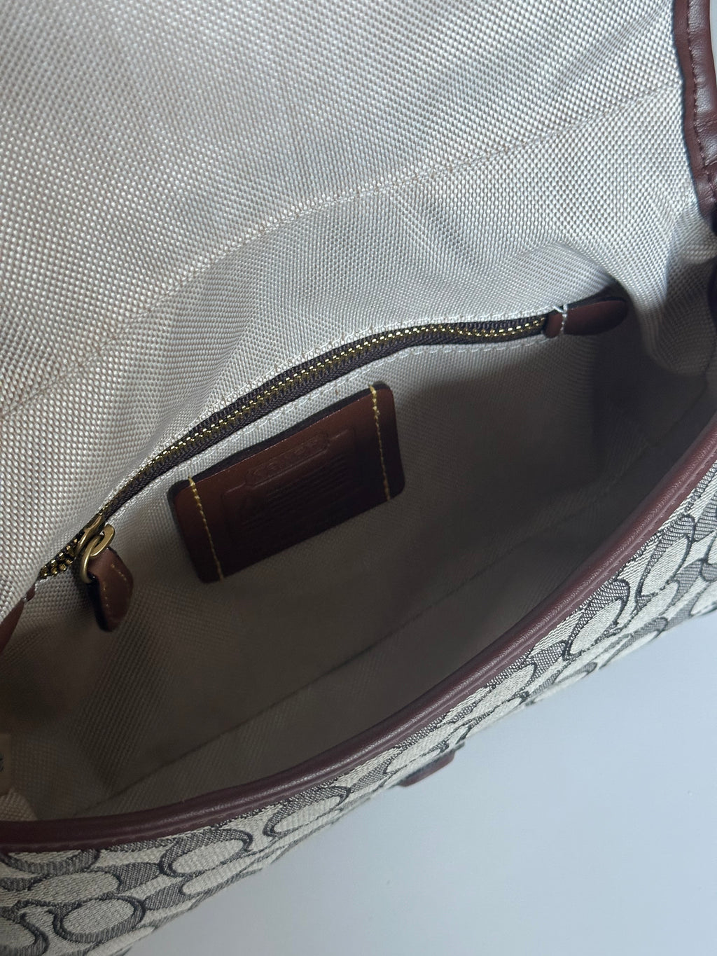 Vintage Soho Brown Leather Bag