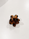 Claw clip Charm attachment - Leopard Brown