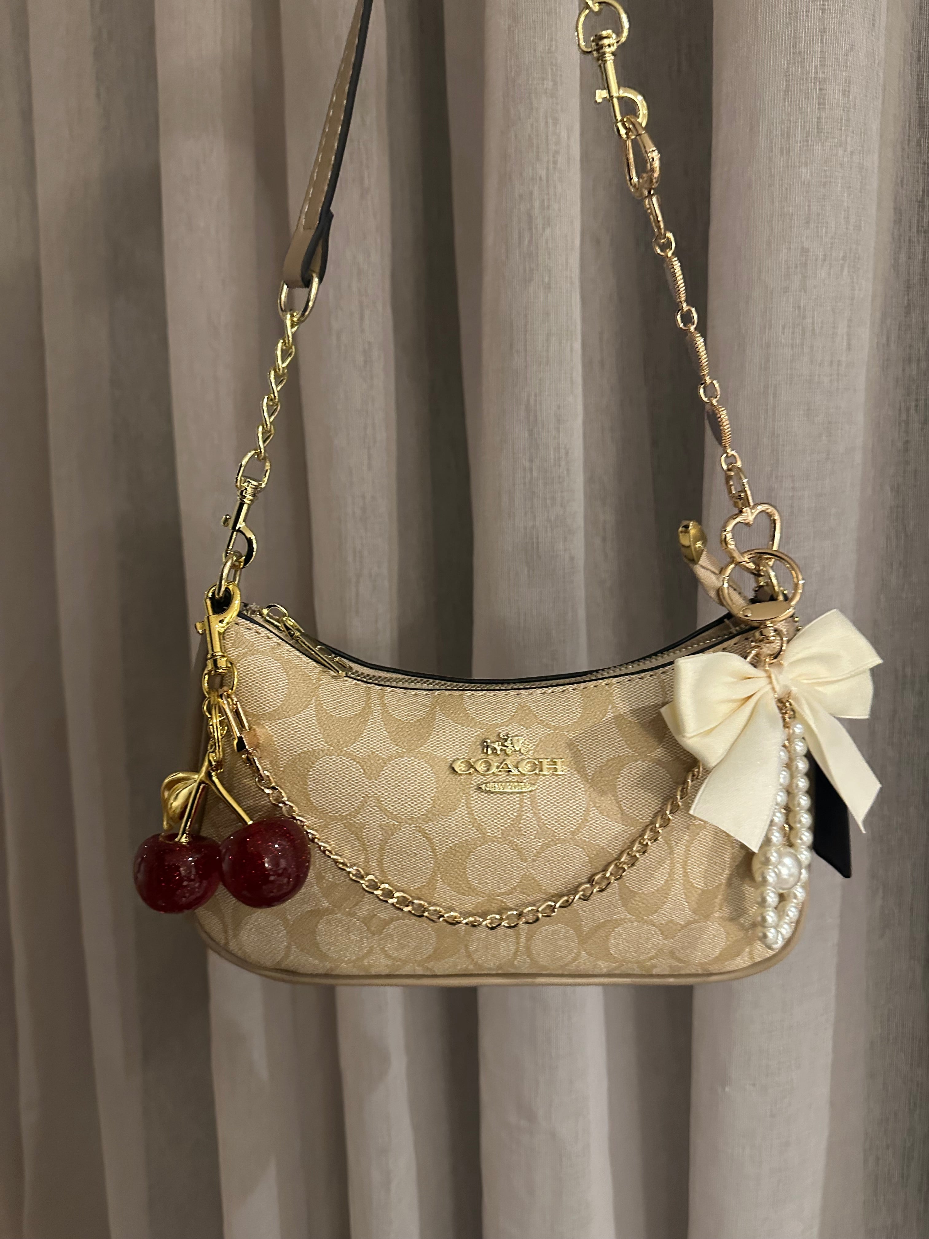 Khaki Gold Teri Bag