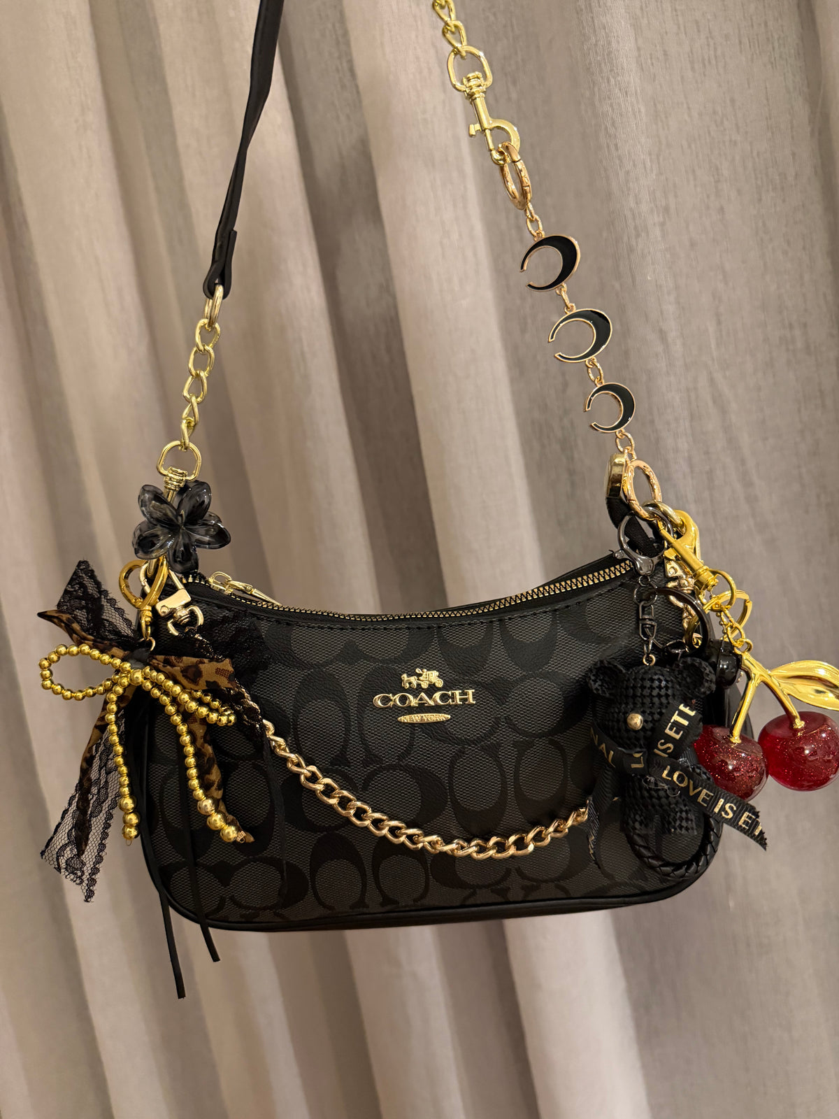 Black Gold Teri Bag