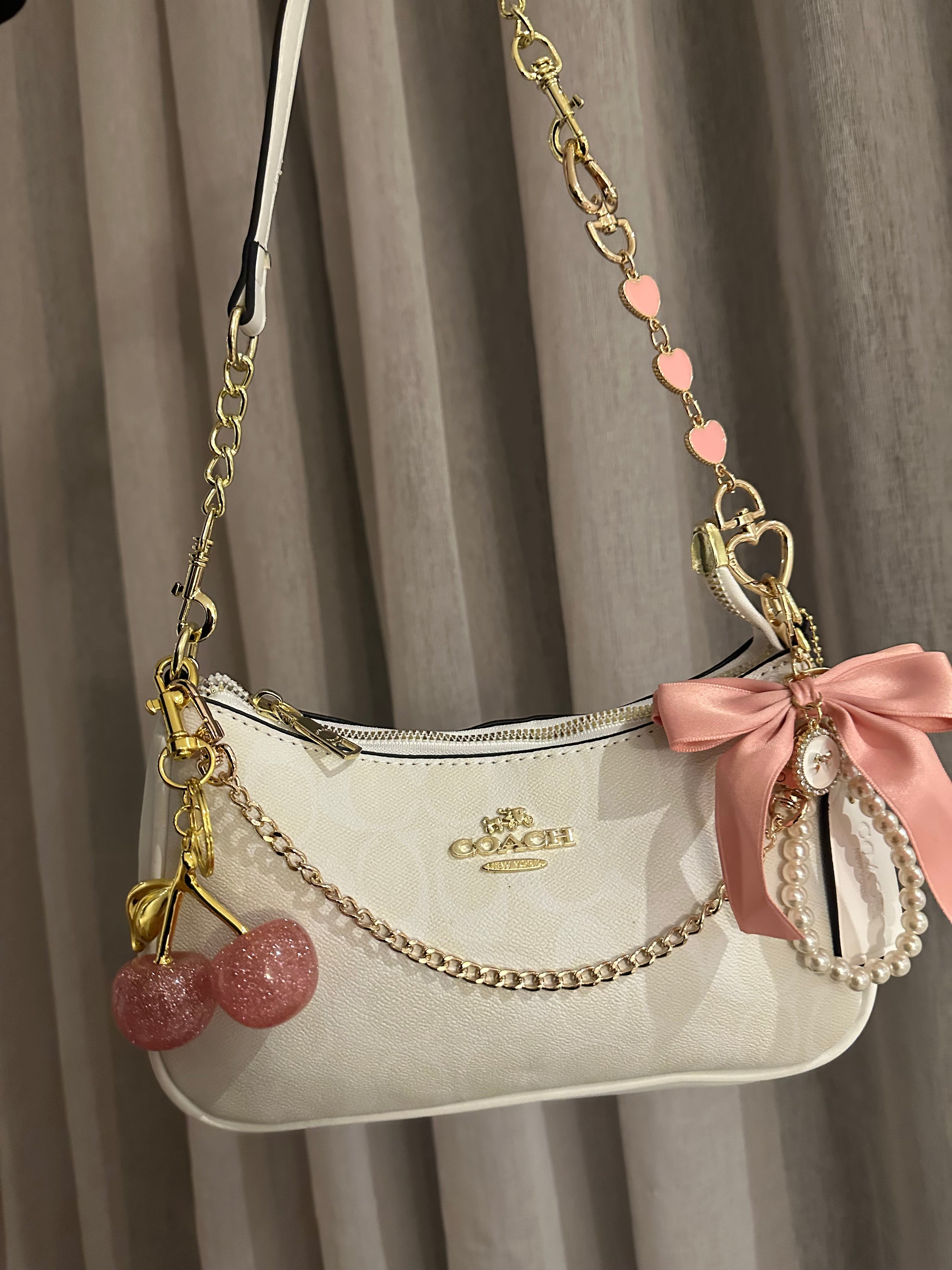 White Gold Teri Bag