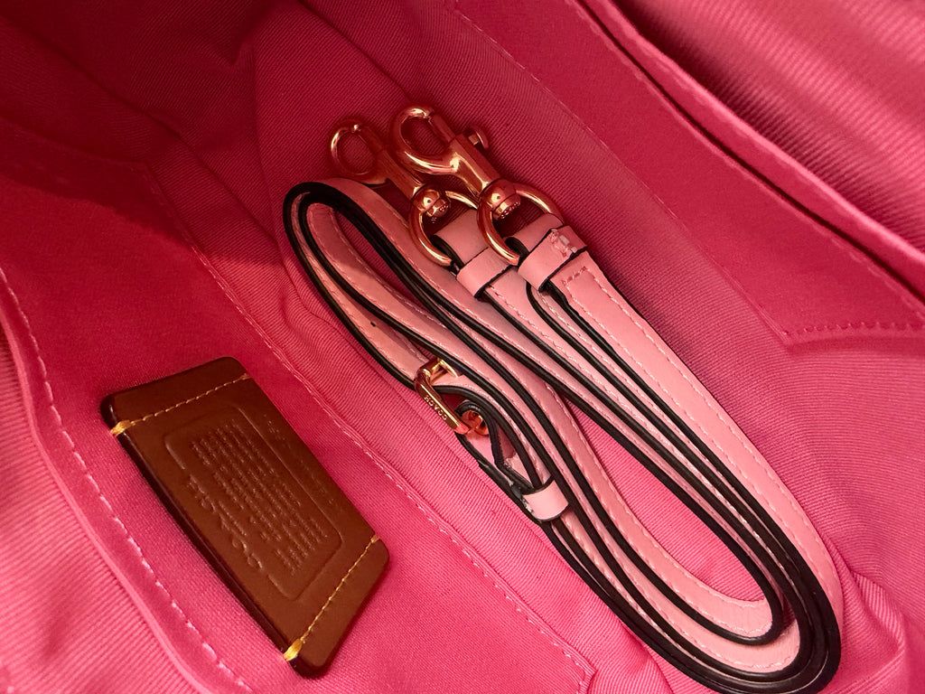 Pink Denim Teri Charmed bag