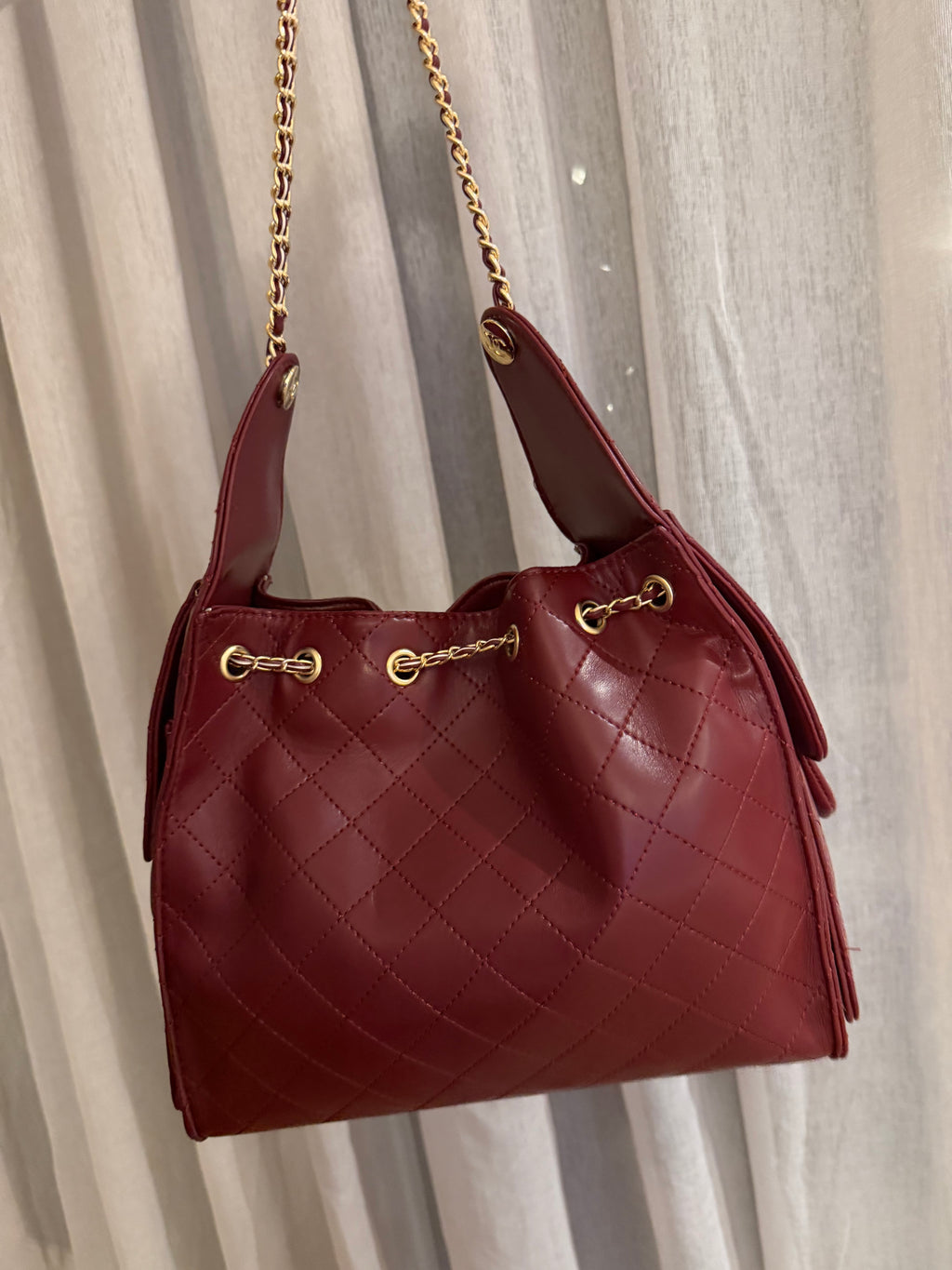 Burgundy Shoulder bag
