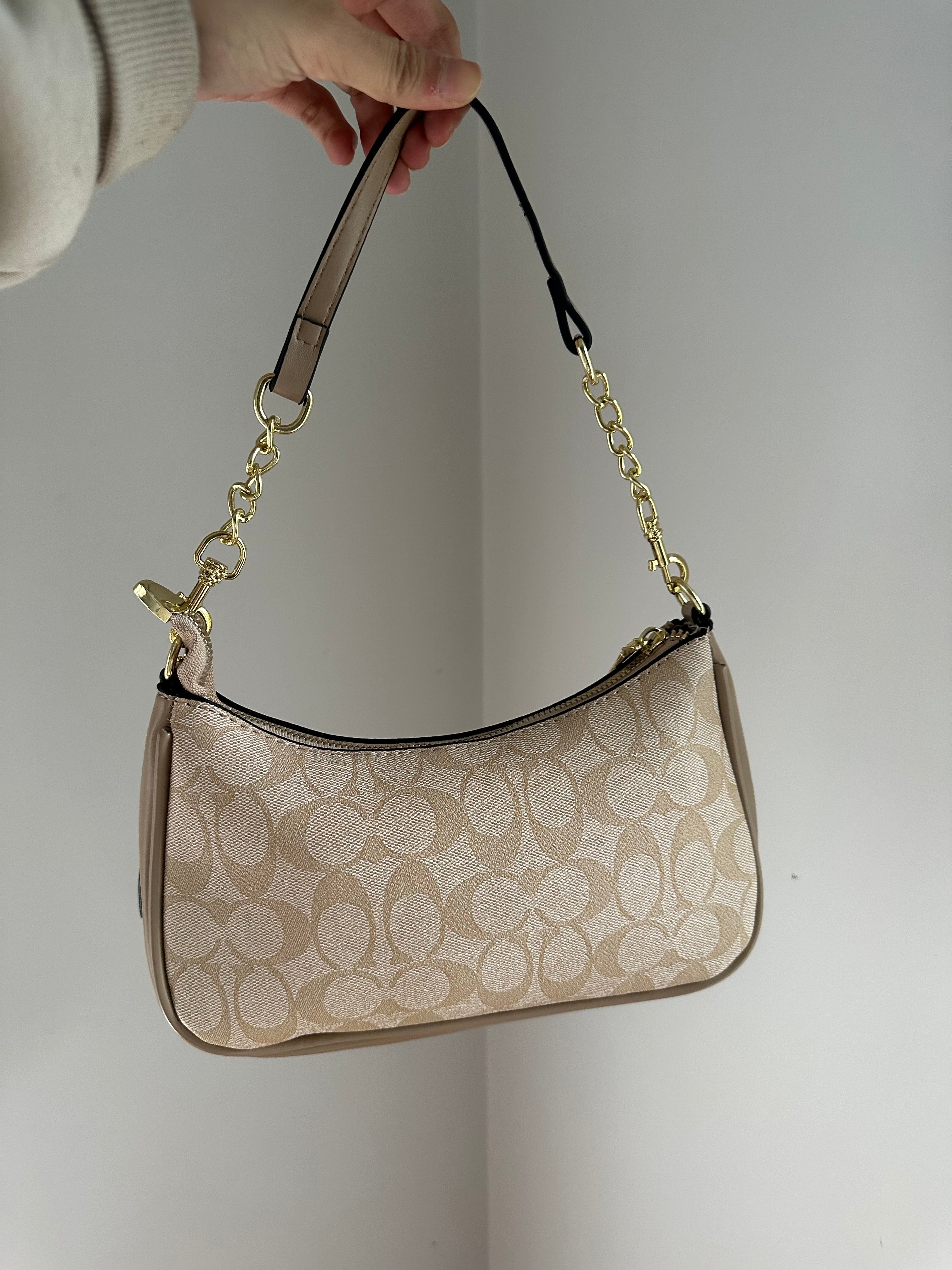 Khaki Gold Teri Bag