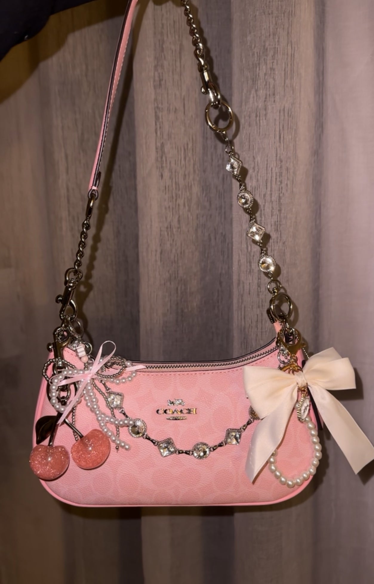Pink Teri Charmed bag