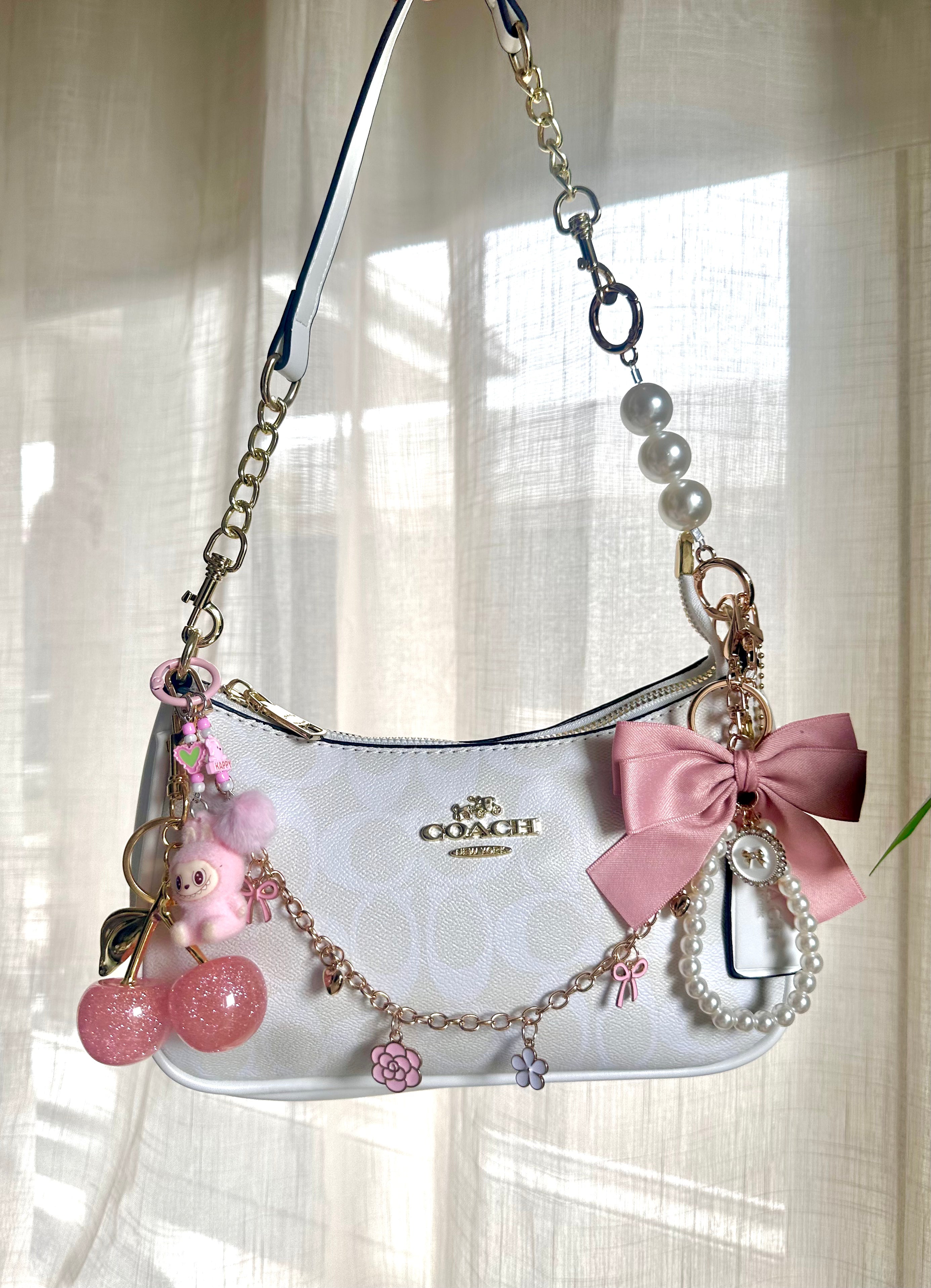 White Gold Teri Bag