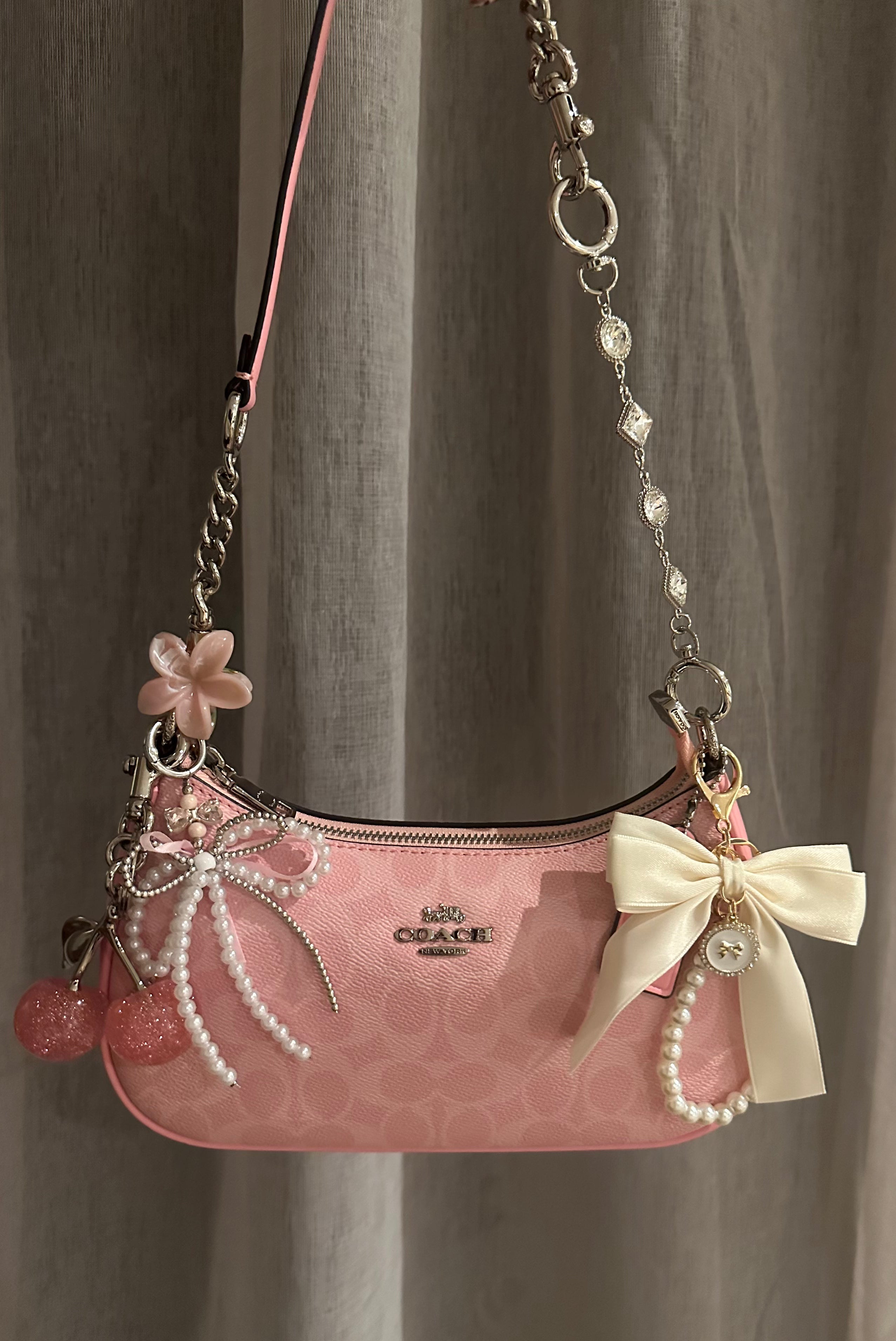Pink Teri Charmed bag