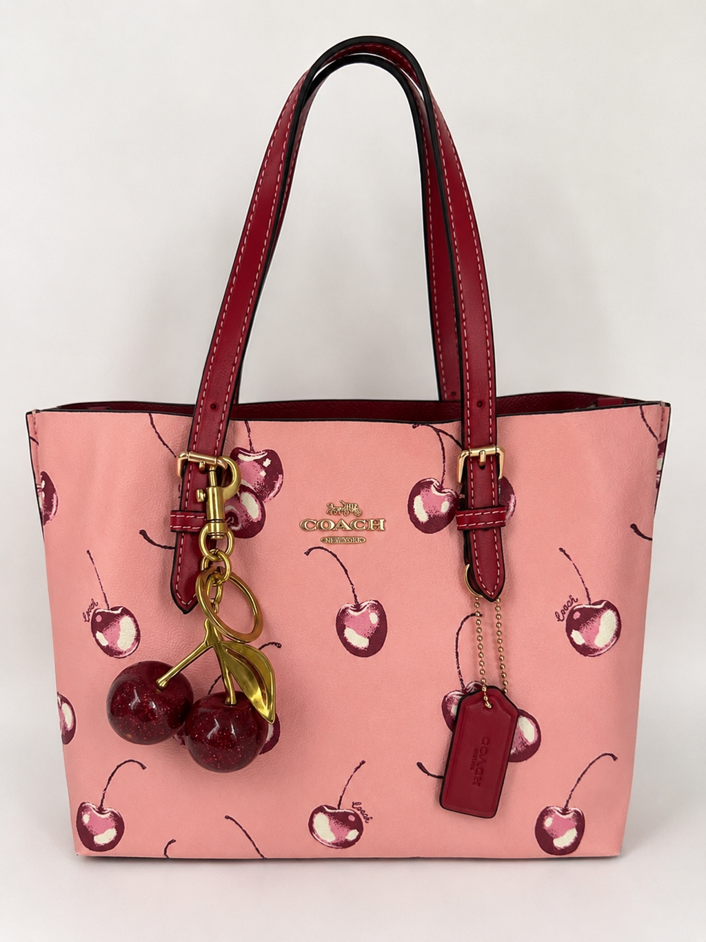 Cherry Tote Shoulder Handbag