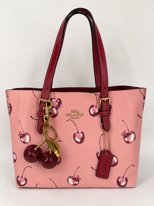 Cherry Tote Shoulder Handbag