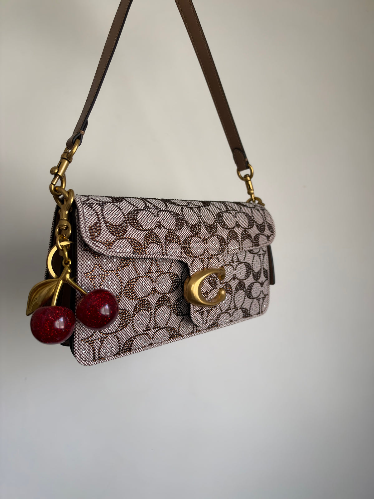 Tabby Crystal 26 Shoulder Crossbody Bag