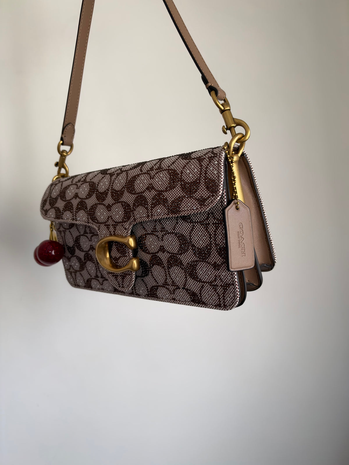 Tabby Crystal 26 Shoulder Crossbody Bag